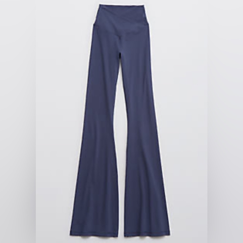 OFFLINE by Aerie Real Me High Waisted Crossover Flare Legging Fresh Bright